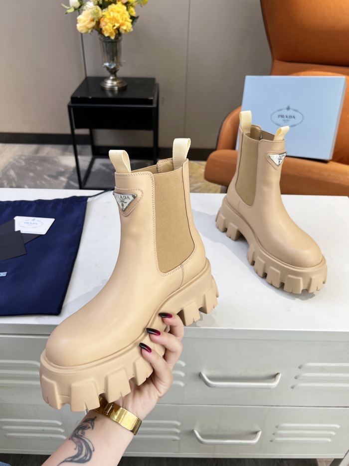 Free shipping arrenfashion Women P*rada Top Sneakers