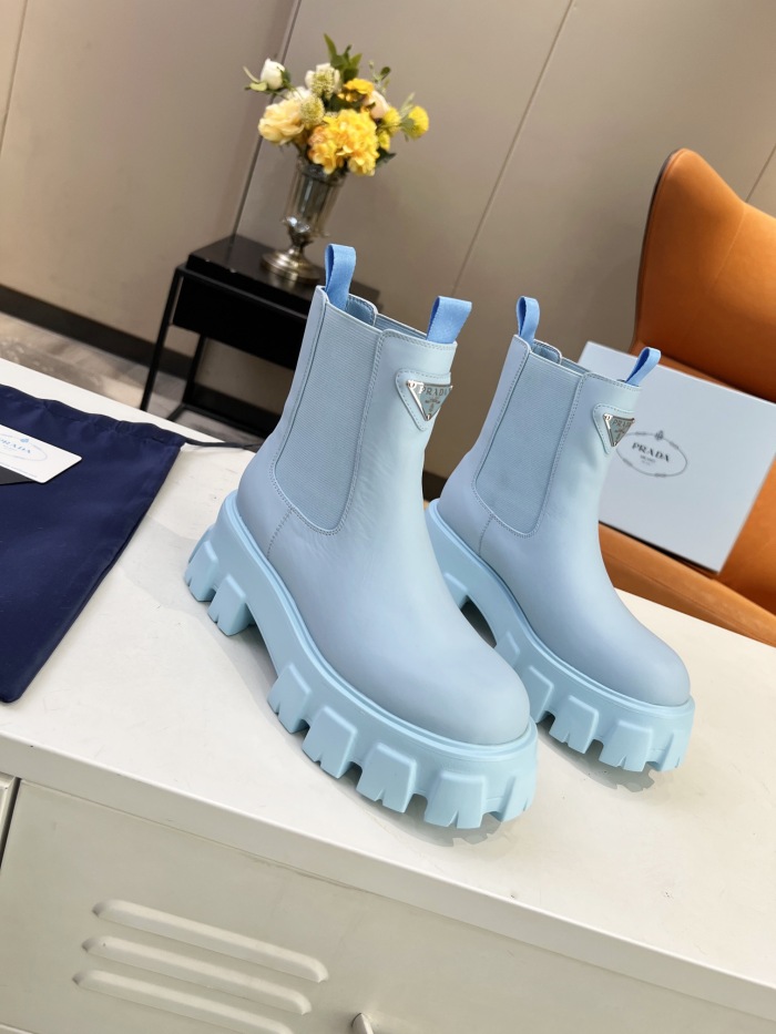Free shipping arrenfashion Women P*rada Top Sneakers