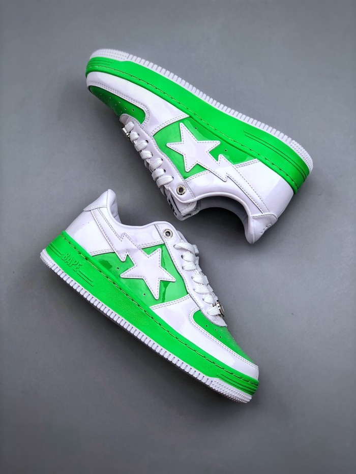 Men Women B*ape sta low Top Sneaker ( arrenfashion)