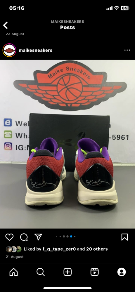 Great quality NIKE zoom Kobe 5 (arrenfashion )