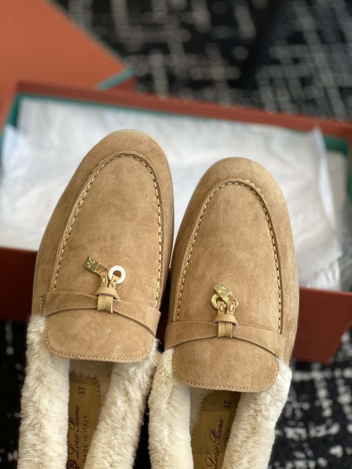 Women L*oro P*iana Top Loafer （Arrenfashion）