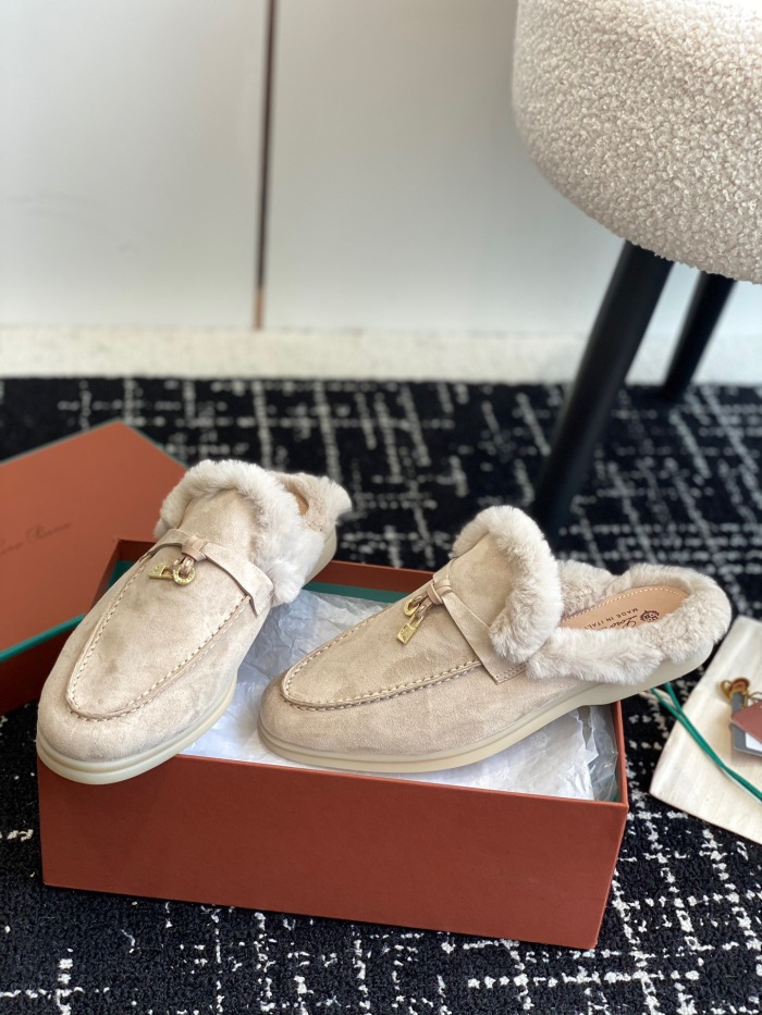 Women L*oro P*iana Top Loafer （Arrenfashion）
