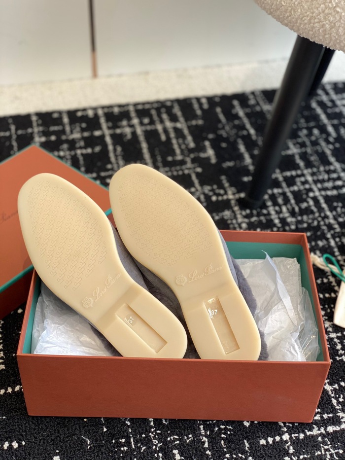 Women L*oro P*iana Top Loafer （Arrenfashion）