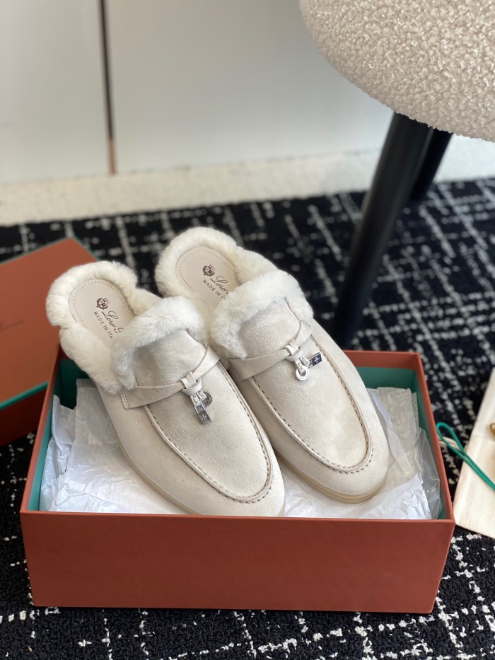 Women L*oro P*iana Top Loafer （Arrenfashion）