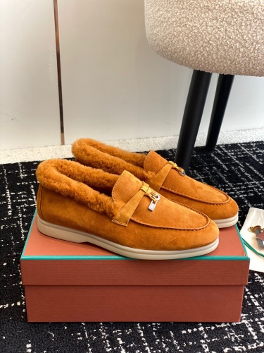 Women L*oro P*iana Top Loafer （Arrenfashion）