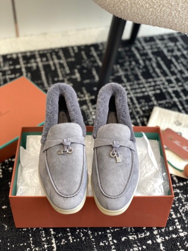 Women L*oro P*iana Top Loafer （Arrenfashion）