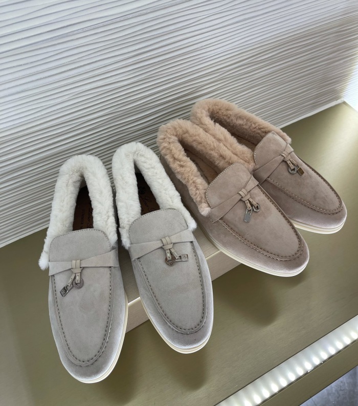 Women L*oro P*iana Top Loafer （Arrenfashion）