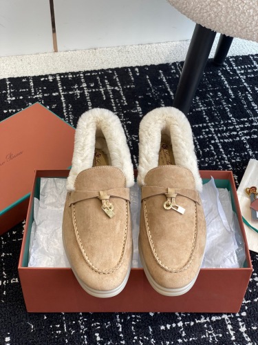 Women L*oro P*iana Top Loafer （Arrenfashion）