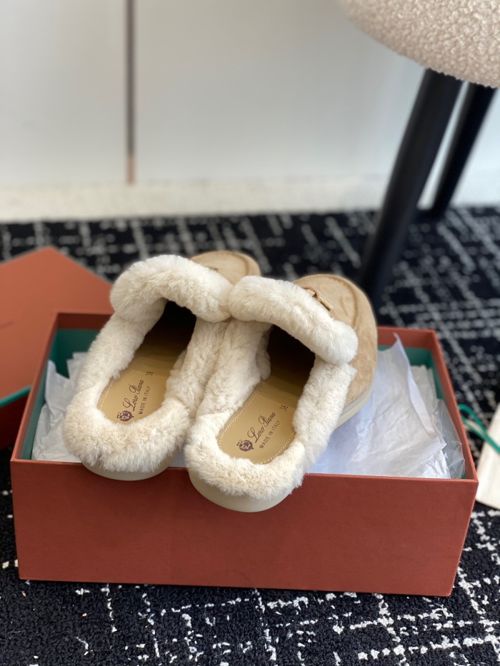 Women L*oro P*iana Top Loafer （Arrenfashion）