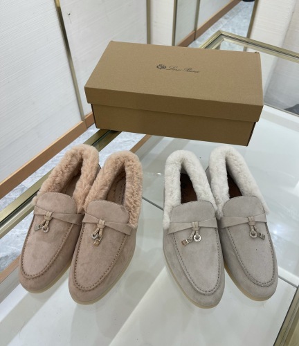Women L*oro P*iana Top Loafer （Arrenfashion）
