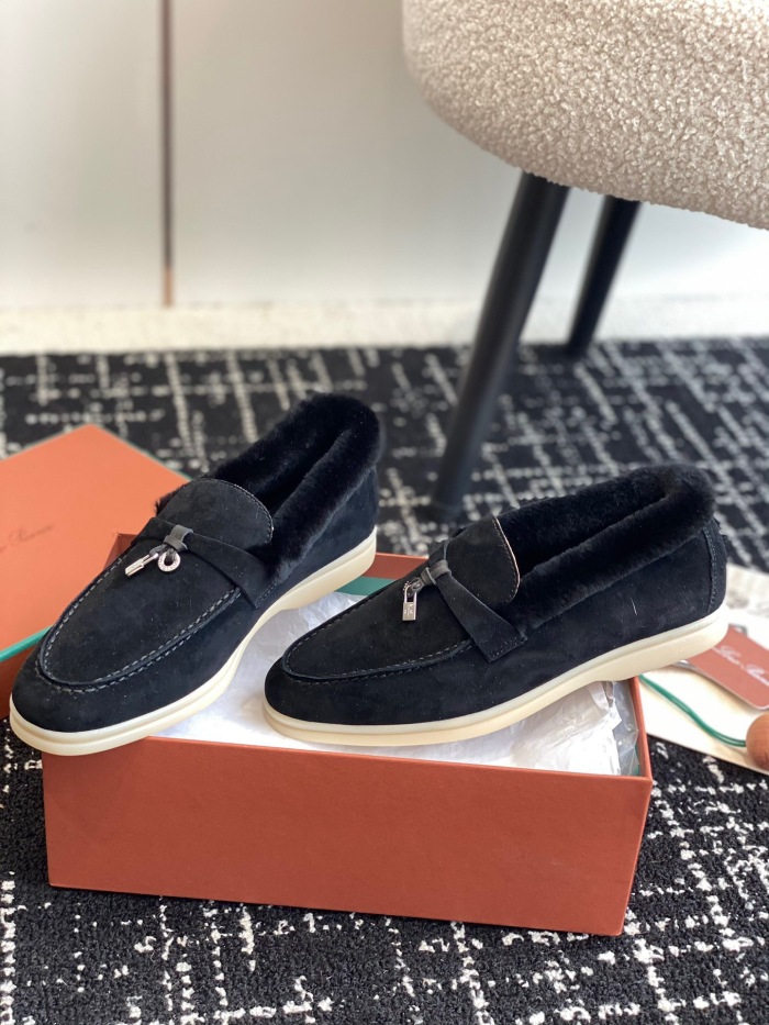 Women L*oro P*iana Top Loafer （Arrenfashion）