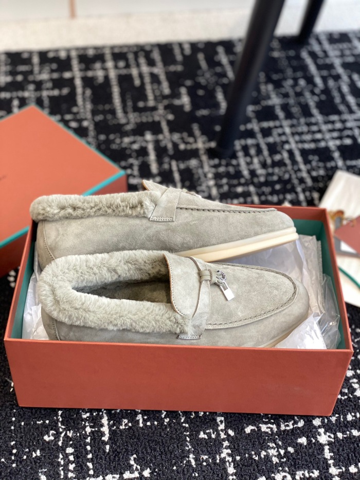 Women L*oro P*iana Top Loafer （Arrenfashion）