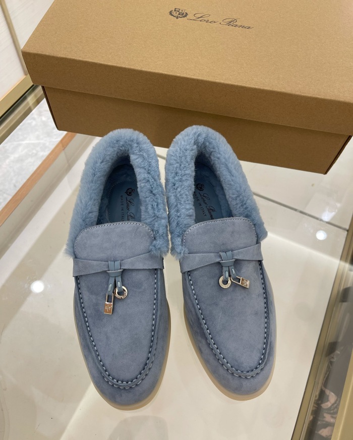 Women L*oro P*iana Top Loafer （Arrenfashion）