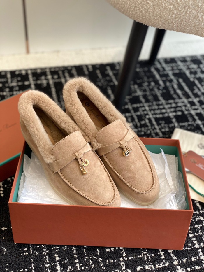 Women L*oro P*iana Top Loafer （Arrenfashion）