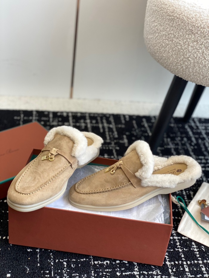 Women L*oro P*iana Top Loafer （Arrenfashion）