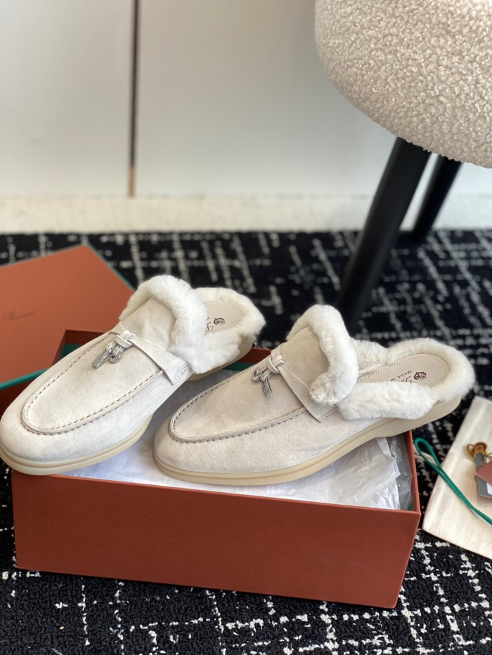Women L*oro P*iana Top Loafer （Arrenfashion）