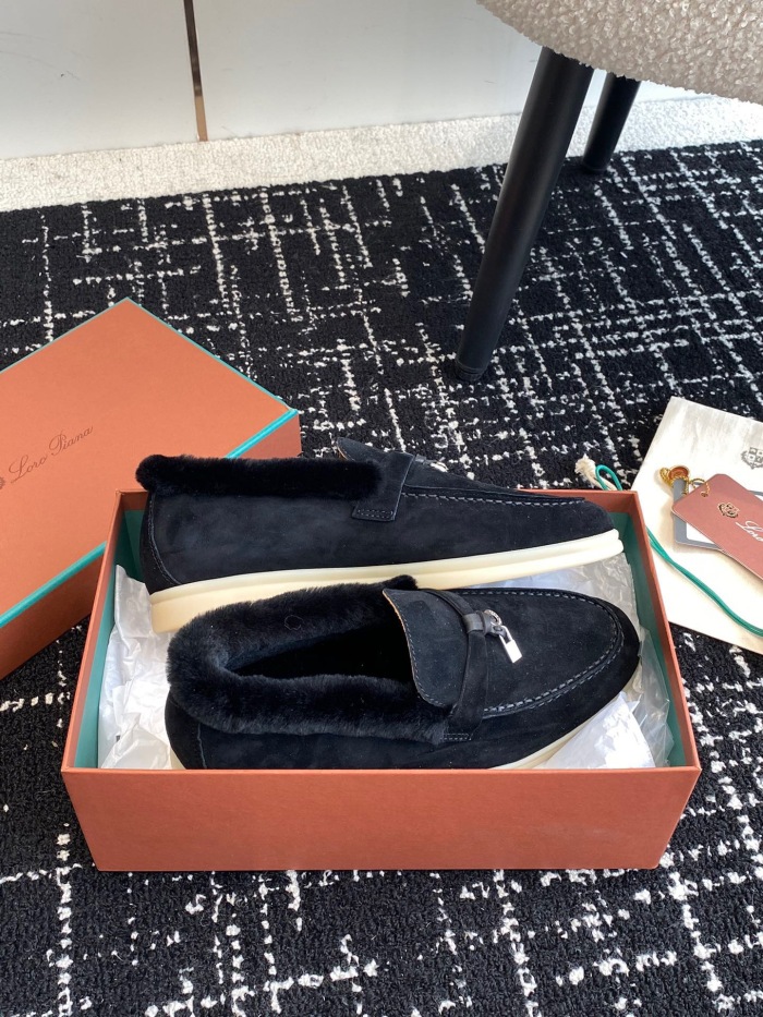 Women L*oro P*iana Top Loafer （Arrenfashion）