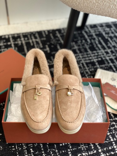 Women L*oro P*iana Top Loafer （Arrenfashion）