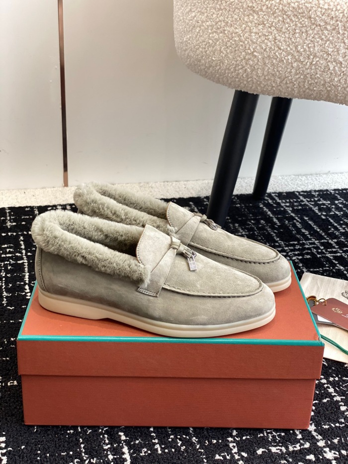 Women L*oro P*iana Top Loafer （Arrenfashion）