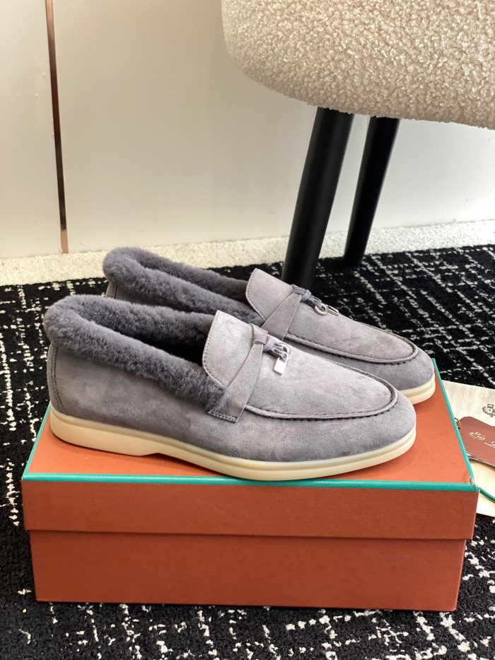 Women L*oro P*iana Top Loafer （Arrenfashion）