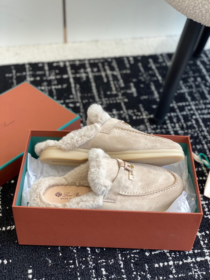 Women L*oro P*iana Top Loafer （Arrenfashion）