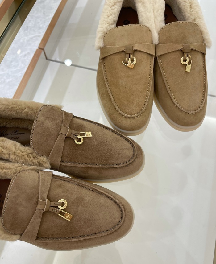 Women L*oro P*iana Top Loafer （Arrenfashion）