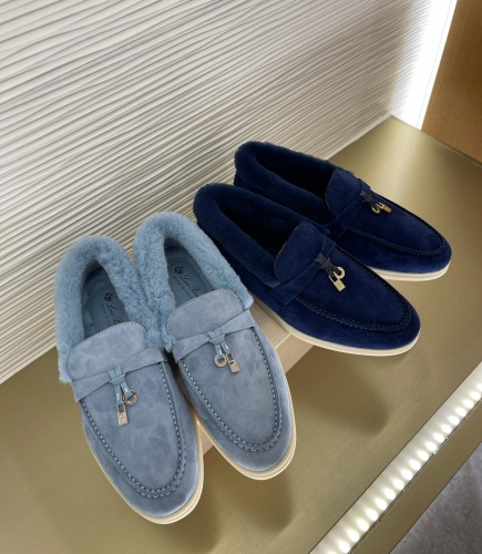 Women L*oro P*iana Top Loafer （Arrenfashion）