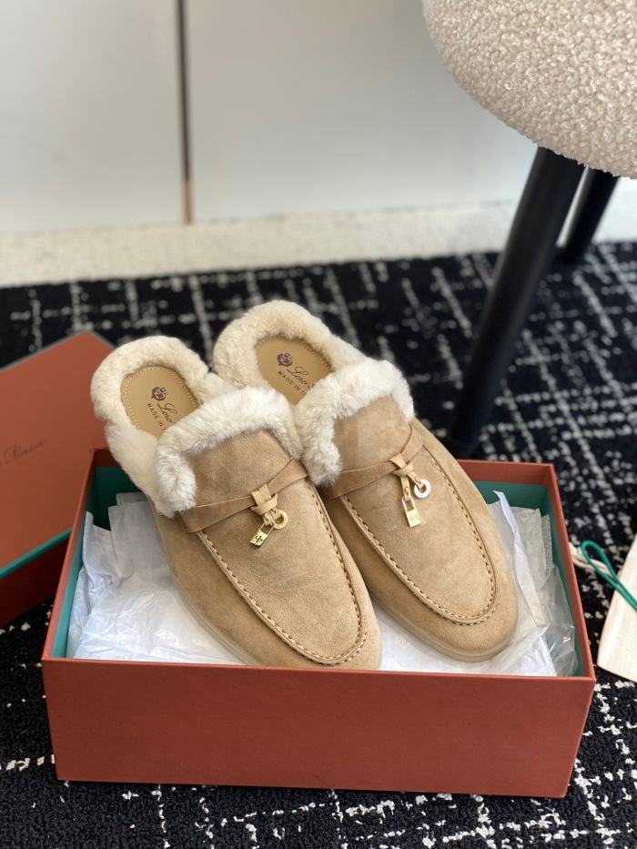 Women L*oro P*iana Top Loafer （Arrenfashion）