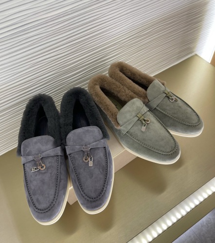 Women L*oro P*iana Top Loafer （Arrenfashion）