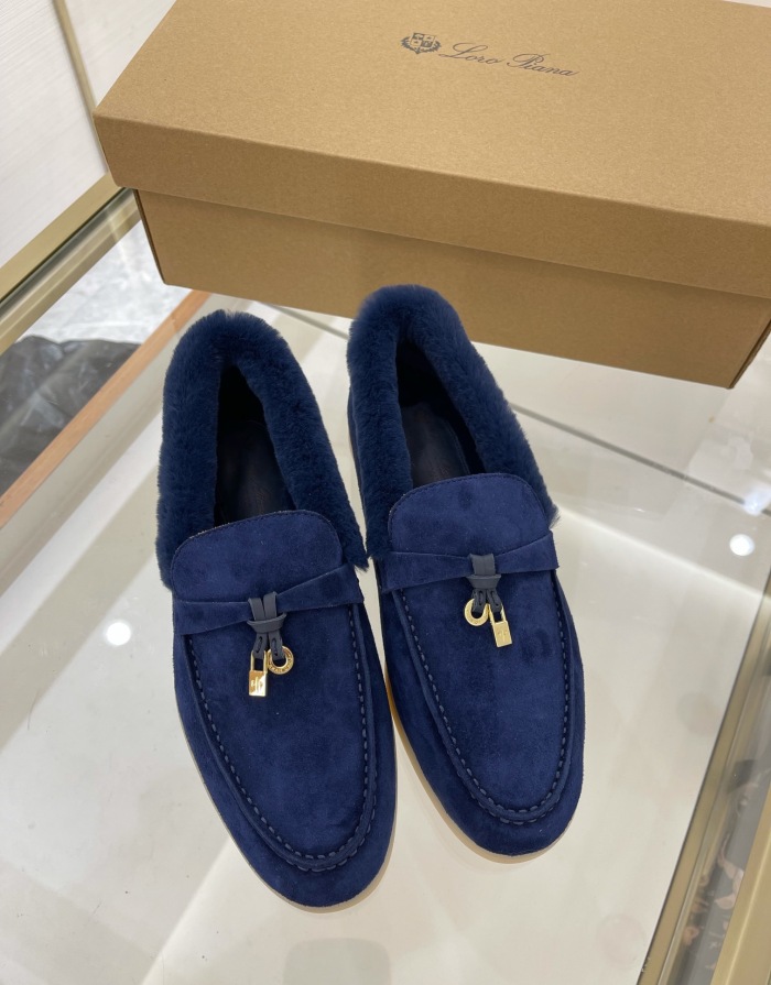 Women L*oro P*iana Top Loafer （Arrenfashion）