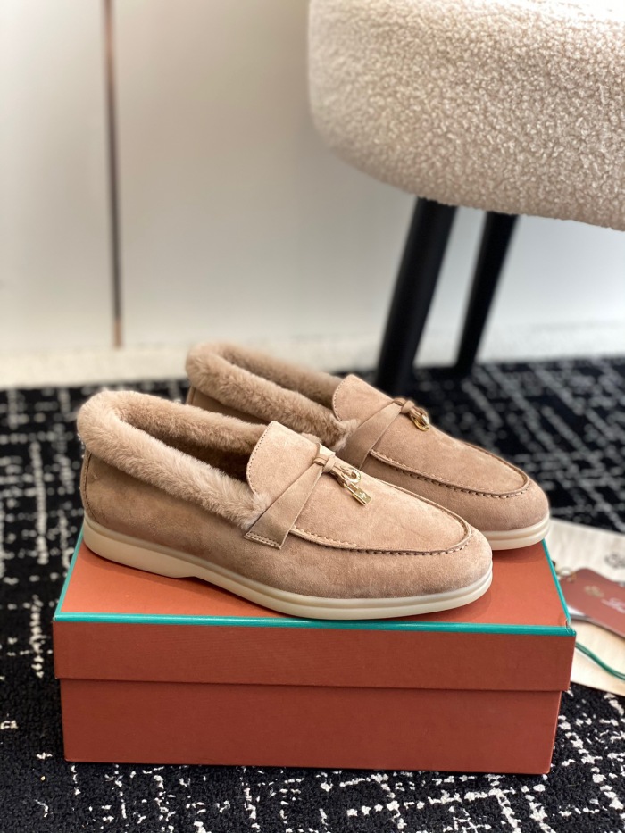 Women L*oro P*iana Top Loafer （Arrenfashion）