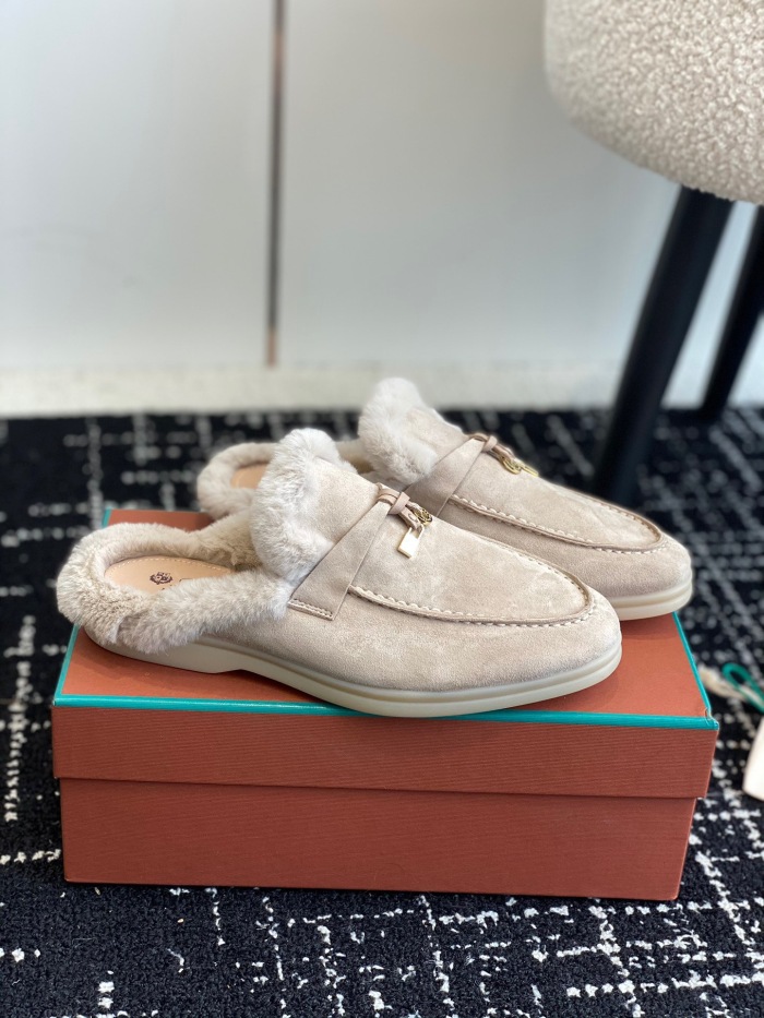 Women L*oro P*iana Top Loafer （Arrenfashion）