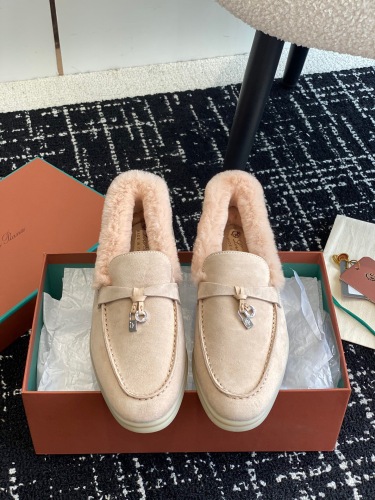 Women L*oro P*iana Top Loafer （Arrenfashion）
