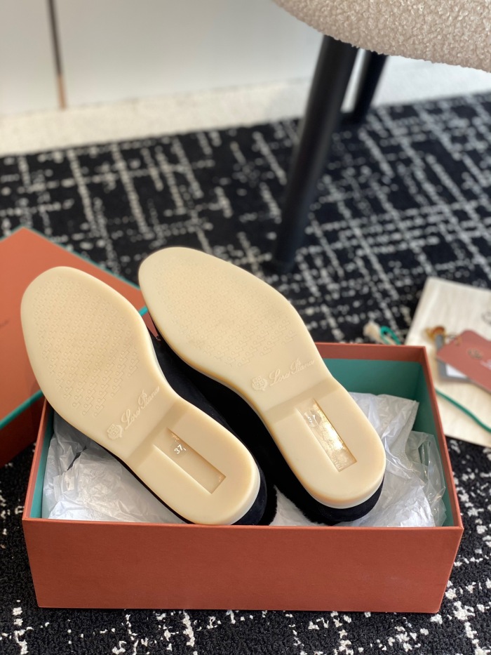 Women L*oro P*iana Top Loafer （Arrenfashion）