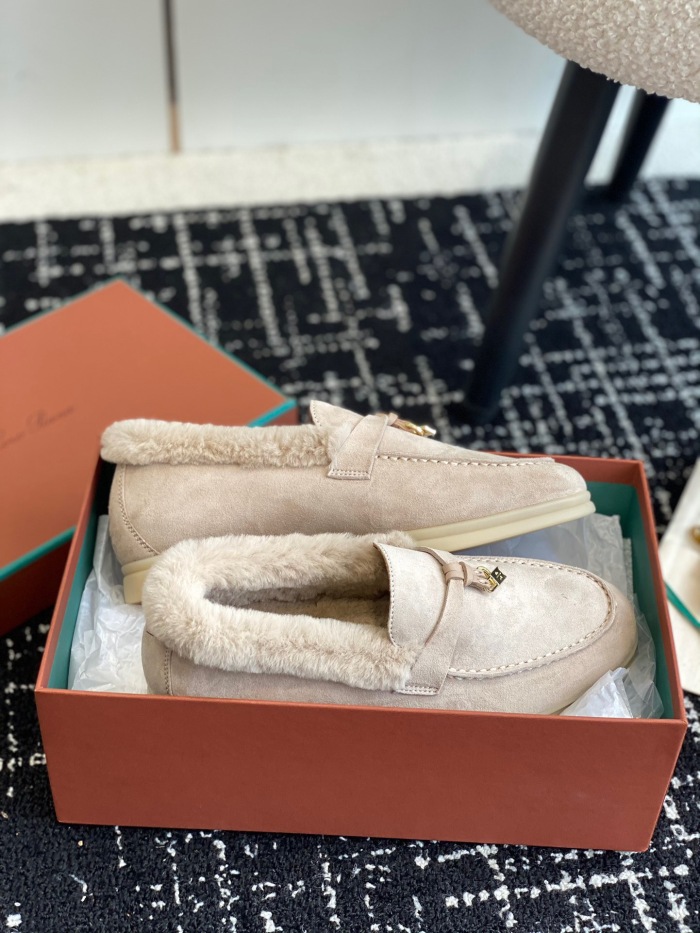 Women L*oro P*iana Top Loafer （Arrenfashion）