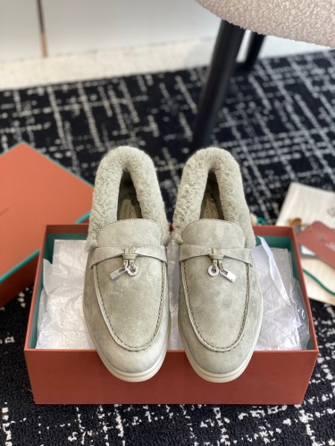 Women L*oro P*iana Top Loafer （Arrenfashion）