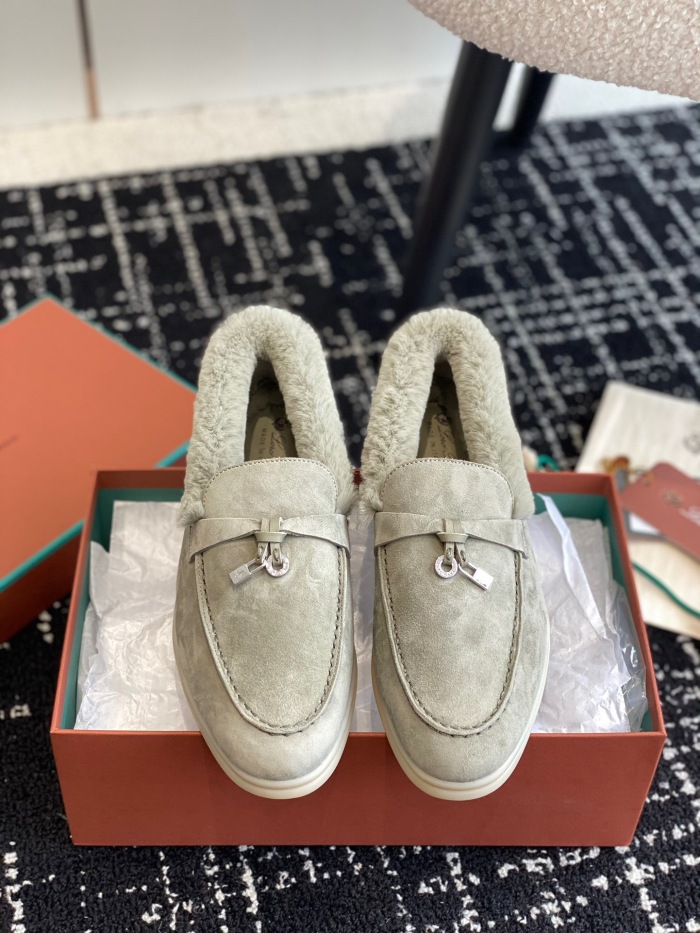 Women L*oro P*iana Top Loafer （Arrenfashion）