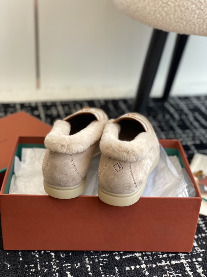 Women L*oro P*iana Top Loafer （Arrenfashion）