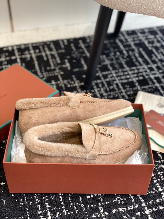 Women L*oro P*iana Top Loafer （Arrenfashion）