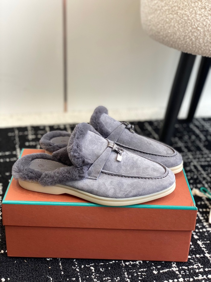 Women L*oro P*iana Top Loafer （Arrenfashion）