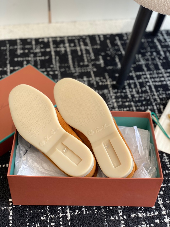 Women L*oro P*iana Top Loafer （Arrenfashion）