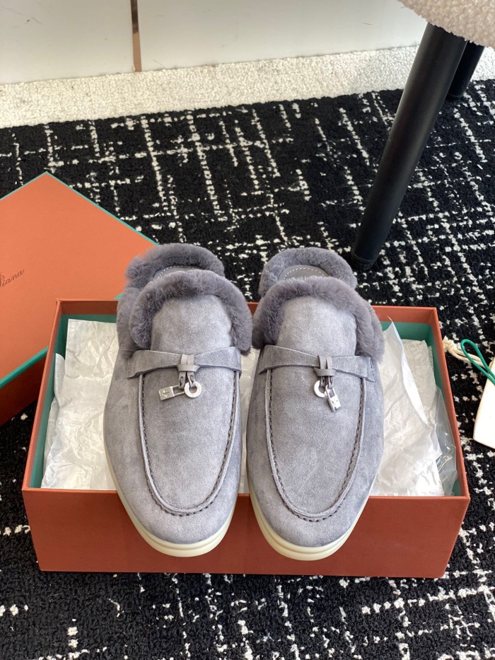 Women L*oro P*iana Top Loafer （Arrenfashion）