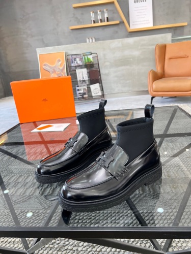 Men H*ermes Top Sneaker