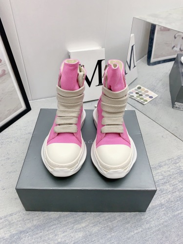 Men Women R*ick O*wens Top Sneaker (arrenfashion)