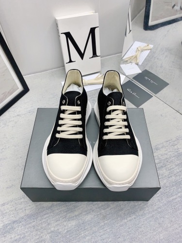 Men Women R*ick O*wens Top Sneaker (arrenfashion)