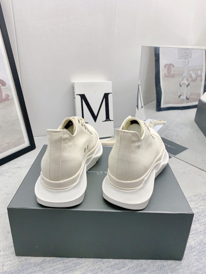 Men Women R*ick O*wens Top Sneaker (arrenfashion)