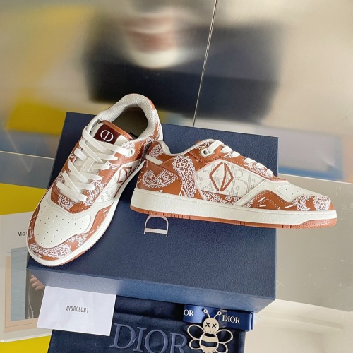 Men Women D*ior Top Sneaker