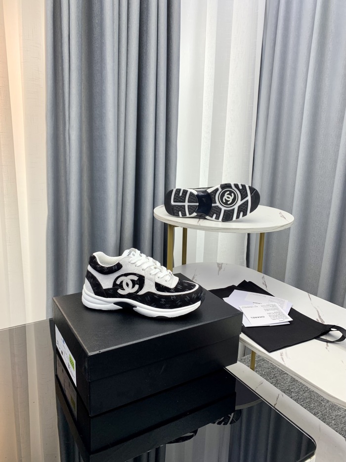Men Women Trusted seller C*hanel Top Sneaker