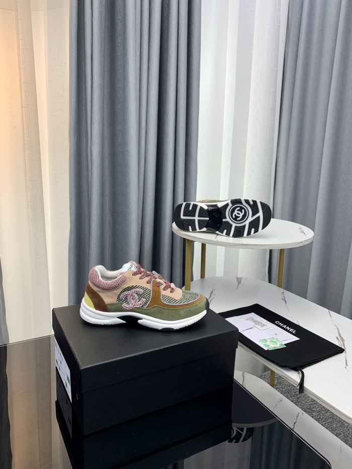 Men Women Trusted seller C*hanel Top Sneaker