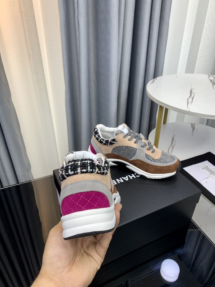 Men Women Trusted seller C*hanel Top Sneaker